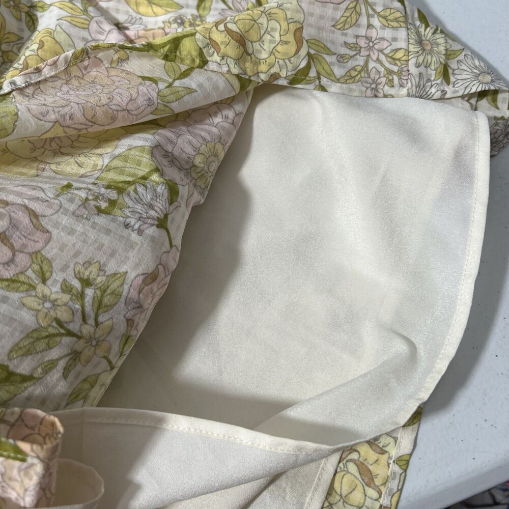 Who What Wear Dress Womens Medium Tiered Floral Cottagecore Fairy Vacation‎ - Picture 15 of 16